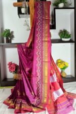 Ilkal Semi Silk With Kasuti Saree