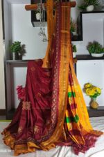 Ilkal Semi Silk With Kasuti Saree