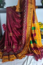 Ilkal Semi Silk With Kasuti Saree