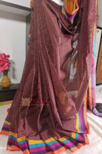 PATTEDA ANCHU PURE COTTON HANDLOOM SAREE