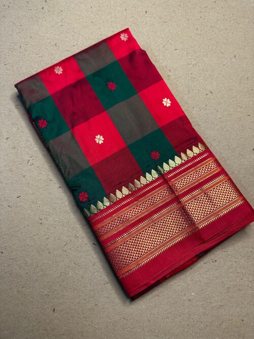 ILKAL PURE SILK SAREE