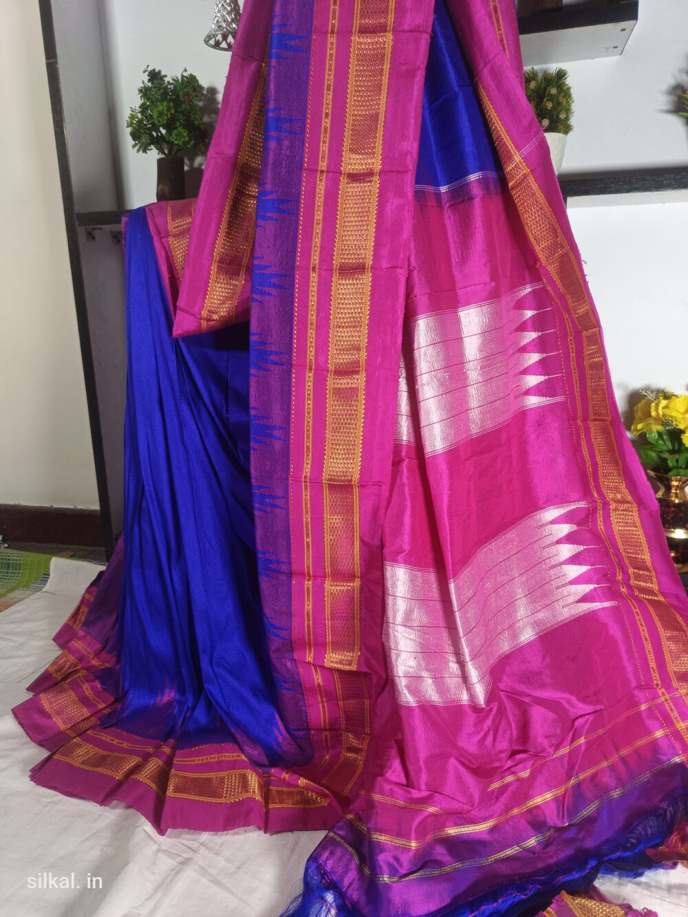 Pure Silk Ilkal Handloom Saree