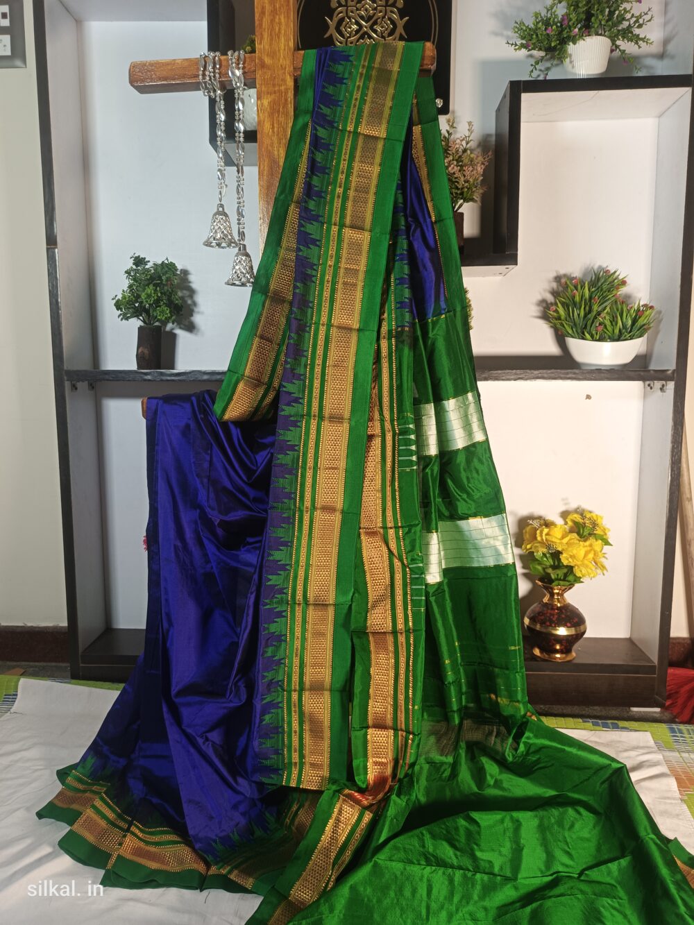 Pure Silk Ilkal Handloom Saree