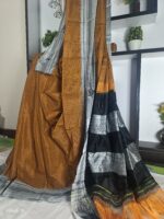 Ilkal Handloom Viscose Cotton Silk Chikki Paras Border Saree