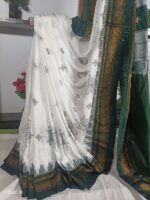 Ilkal Kasuti Tample Border Sarees