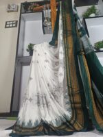 Ilkal Kasuti Tample Border Sarees