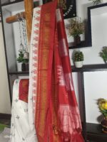 Ilkal Kasuti Tample Border Sarees