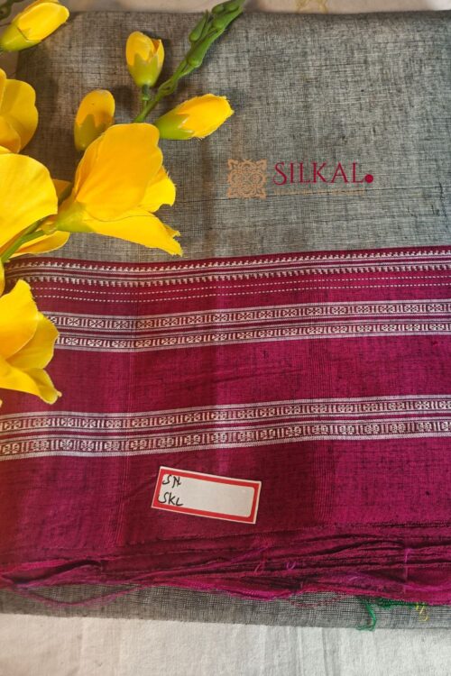 Ilkal Handloom Viscose Cotton Silk Special Gayatri Border Saree