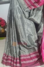 Ilkal Handloom Viscose Cotton Silk Special Gayatri Border Saree