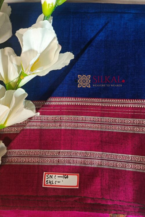 Ilkal Handloom Viscose Cotton Silk Special Gayatri Border Saree