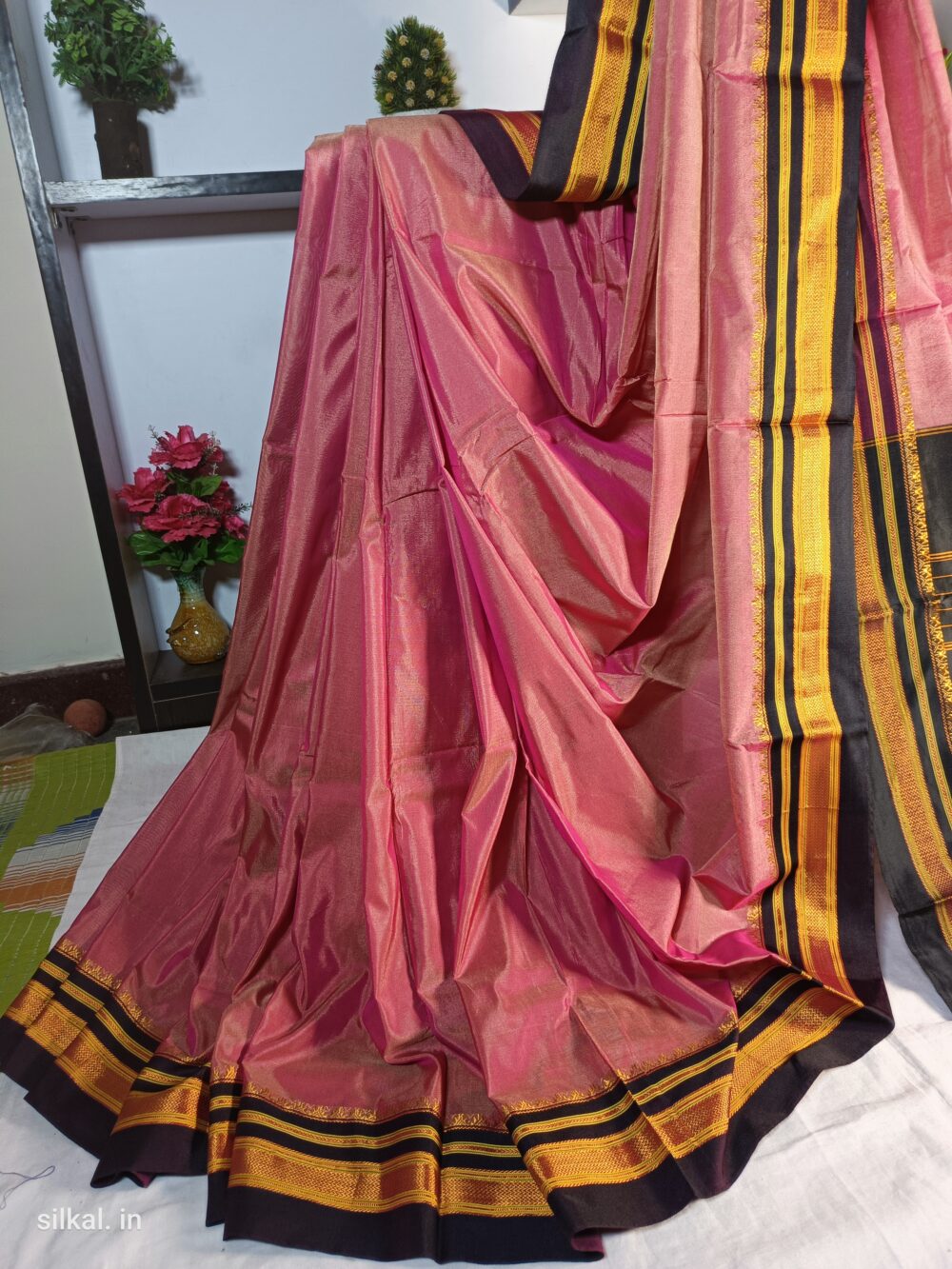Ilkal Mercerized Sonamati Cotton Butta Saree