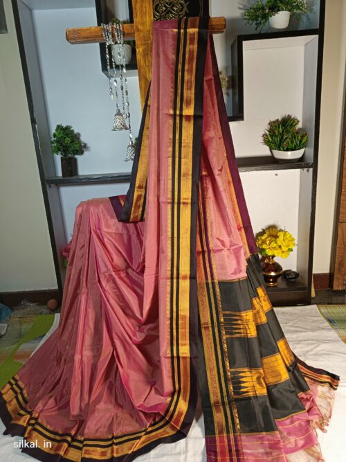 Ilkal Mercerized Sonamati Cotton Butta Saree