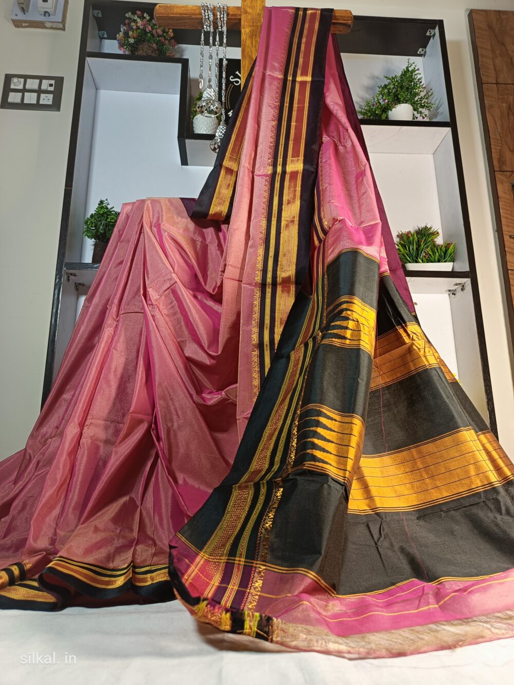 Ilkal Mercerized Sonamati Cotton Butta Saree