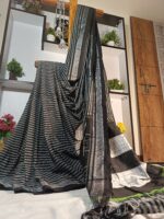 Ilkal Mercerized Sonamati Cotton Butta Saree