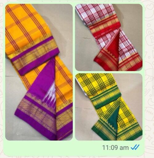 Ilkal Cotton Silk Saree