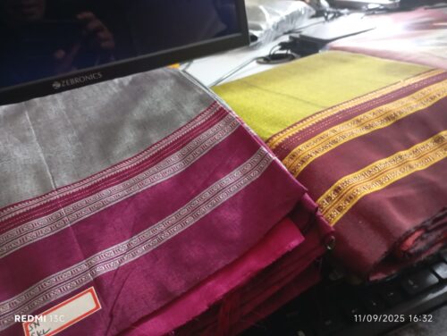 Ilkal Cotton Silk Saree